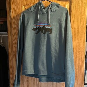 Patagonia Blue Bear Graphic Hoodie